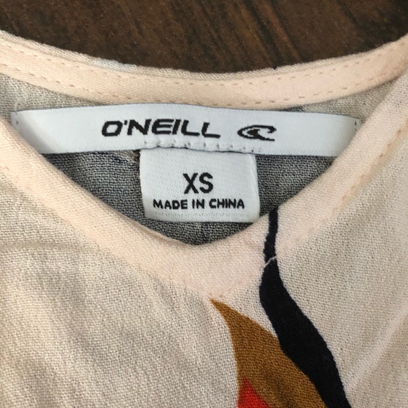 O’Neill Phan Floral Dress Vanilla Cream - Picture 5 of 7